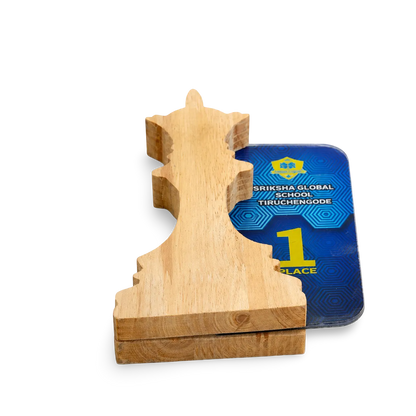 Chess Trophy - Queen Piece Design Champion