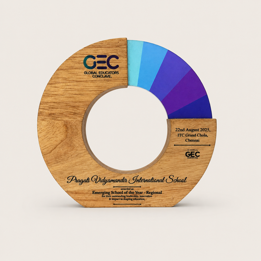 Personalized Corporate Guest Award - Bespoke Chief Guest Trophy