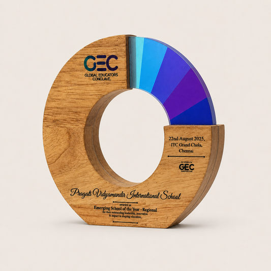 Personalized Corporate Guest Award - Bespoke Chief Guest Trophy