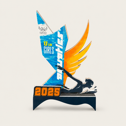 Premium Swimming Trophy - Exclusive Championship Award