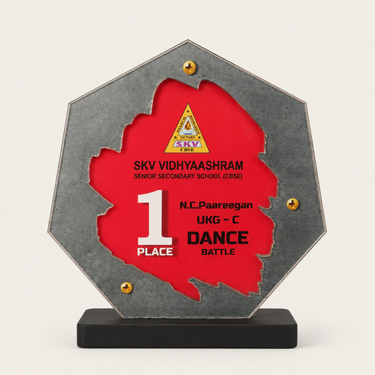 Wooden Acrylic Dance Awards – Custom Trophy