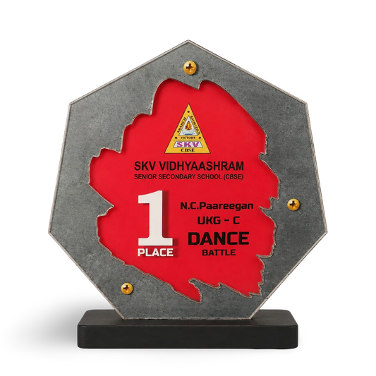 Personalized Dance Shield Trophy | First Place Award