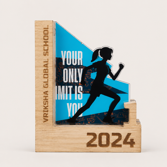 Sports Day Trophy - Premium Running Race Awards | First Place