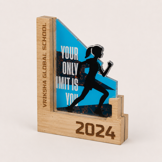 Sports Day Trophy - Premium Running Race Awards | First Place