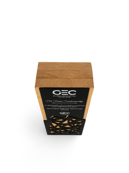 Wooden Corporate Trophy | Buy Premium Recognition Award India