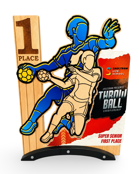 Throw Ball Trophy - Sports Day Award