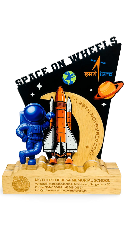 Space Trophy - Customized STEM Event Awards & Shields