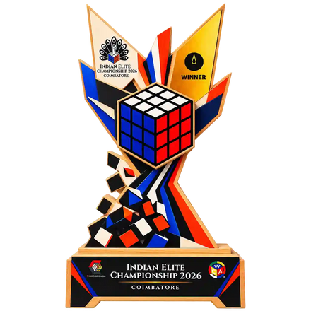 Cube Trophy – Customized Championship Award