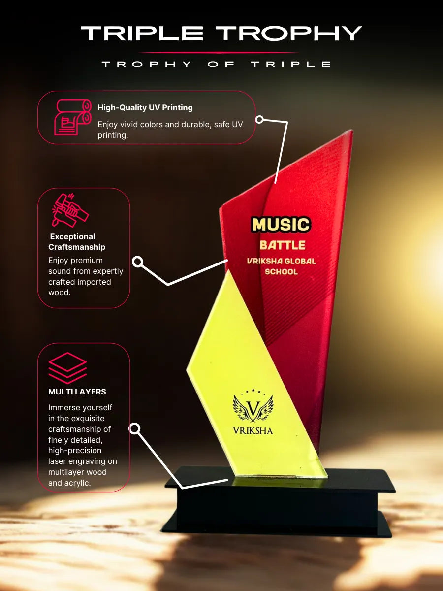 Trophy Shop - Music Award - Shield - Momento - Prize - EcoTrophy
