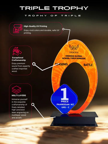 Trophy Shop - Singing Award | Shield | Momento | Prize - Tamil Nadu