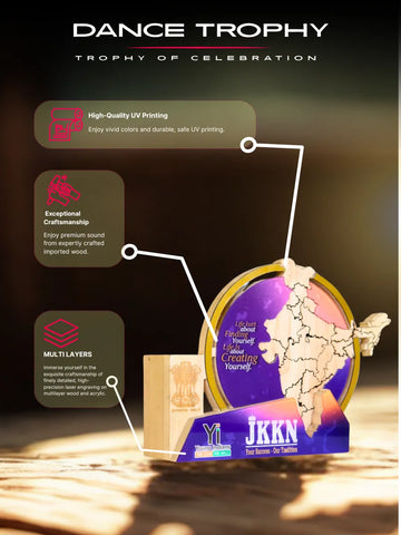 Premium THE LANDMARK ACHIEVEMENT Trophy | Symbol of Excellence - Trophies Shop