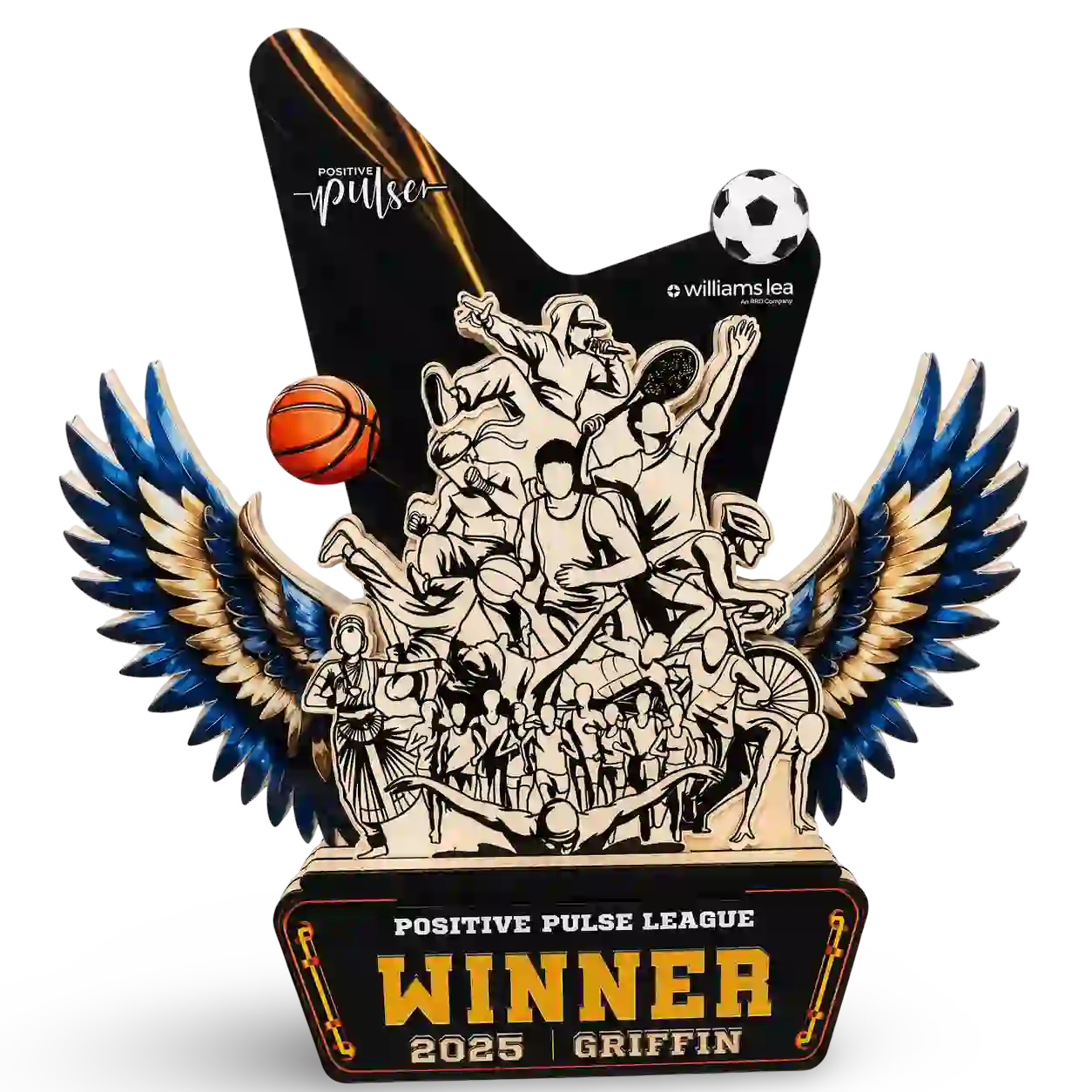 Winner of Cultural Day Trophy – Custom Engraved Award by EcoTrophy