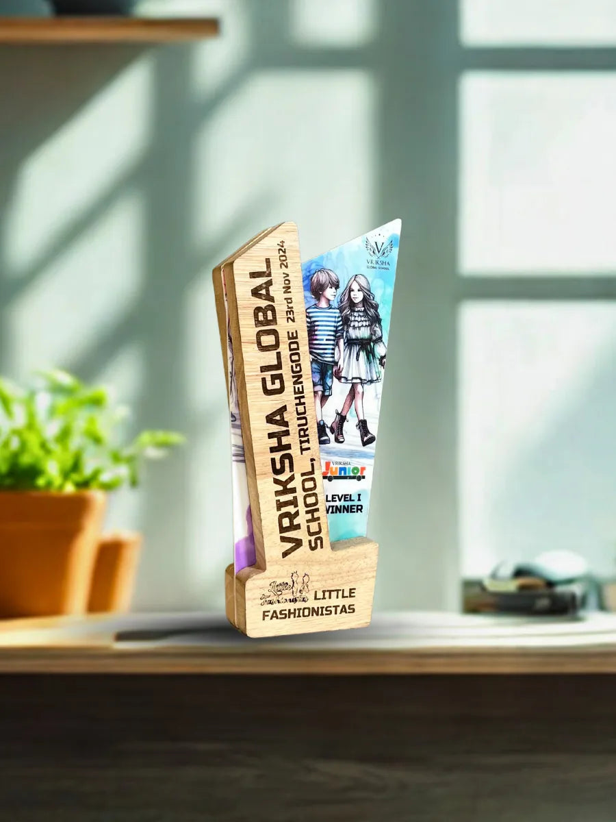 Tamil Nadu kids trophy shop for achievers with premium shields and momentos – EcoTrophy