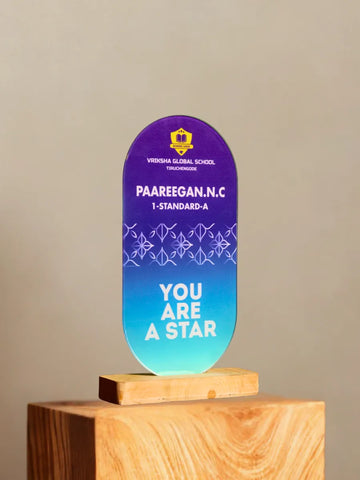 Student Trophy Tamil Nadu | Personalized Student Trophy | Outstanding Achievement Awards | Trophy Shop Prize