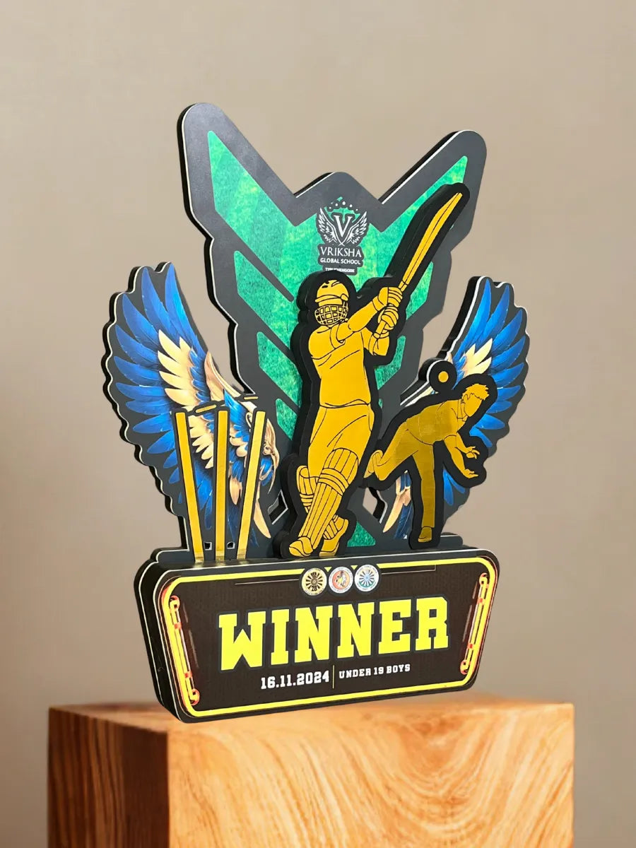 Cricket Trophy Online | Best Awards Shop Tamil Nadu | Championship Prize