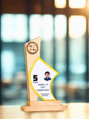 Premium Running Race Trophy & Awards - Tamil Nadu Trophy Shop | EcoTrophy