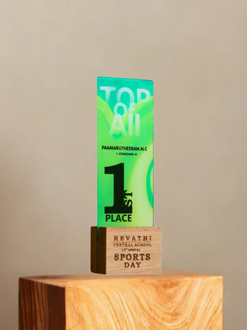 Top of the Class Trophy | Unique Design | Shield Momento Prize Awards