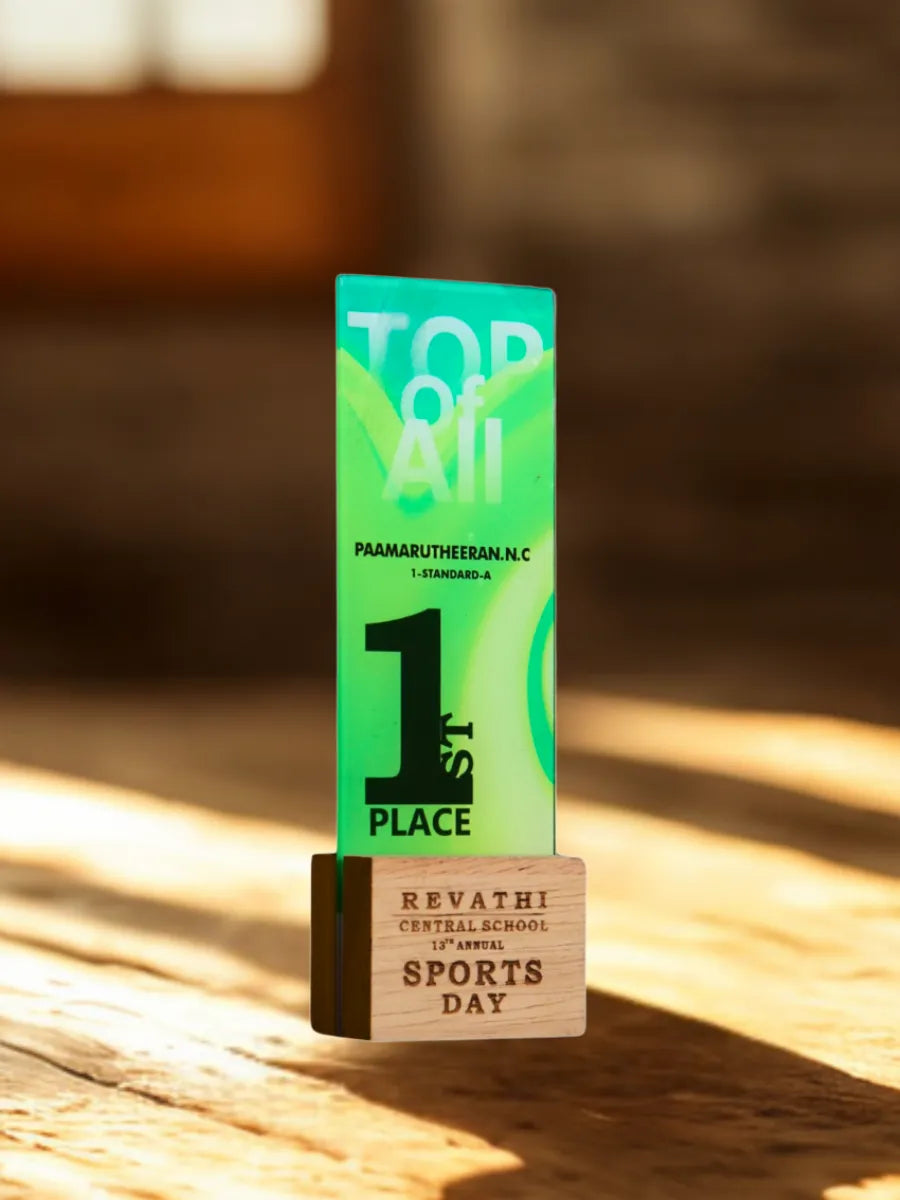 Top of the Class Trophy | Unique Design | Shield Momento Prize Awards
