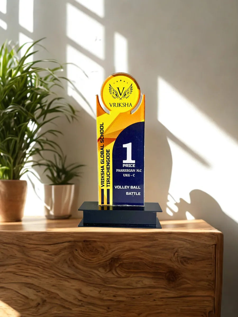 Ultimate Perfect Volleyball Trophy - Best Quality | Trophy Shop in Tamil Nadu, India - EcoTrophy
