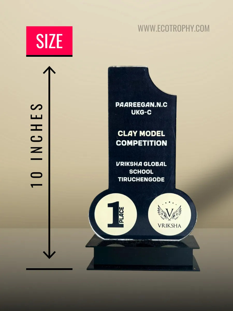 Trophy Shop - Clay Model Award - Shield - Momento - Prize - EcoTrophy