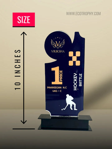 Premium Hockey Trophy - Symbol of Excellence in Hockey, Tamil Nadu