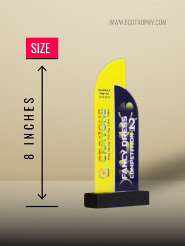 Tamil Nadu Modern Dance Trophy - Premium Award Shield | Trophy Shop India