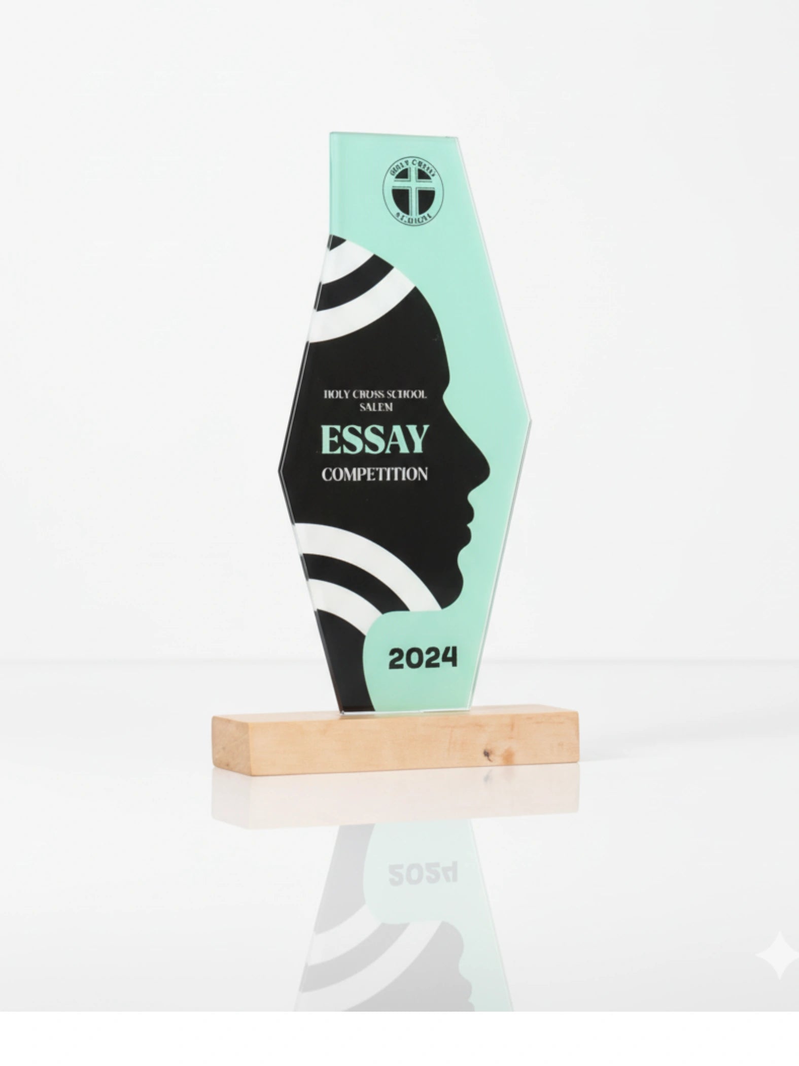 Essay Competition Trophy Academic 2025 - Premium award for writing competitions and academic excellence