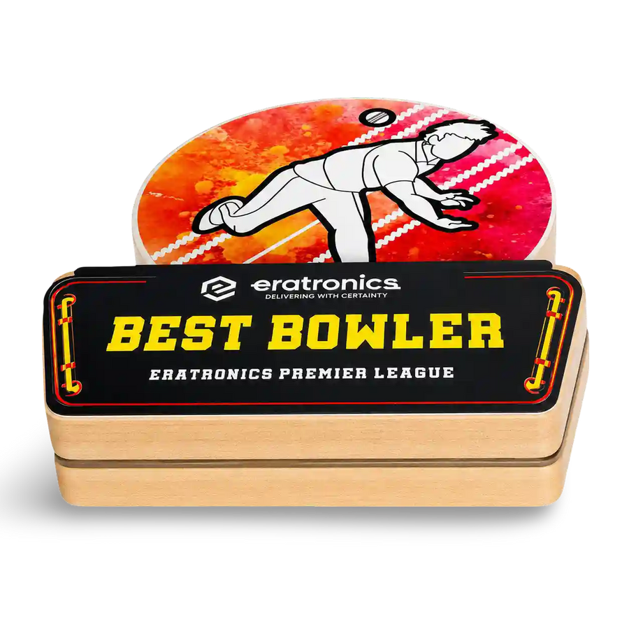 Cricket tournament trophy best bowler bulk order custom engraving India