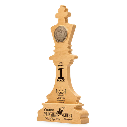 King Trophy India – Chess King Award & Champion Trophy