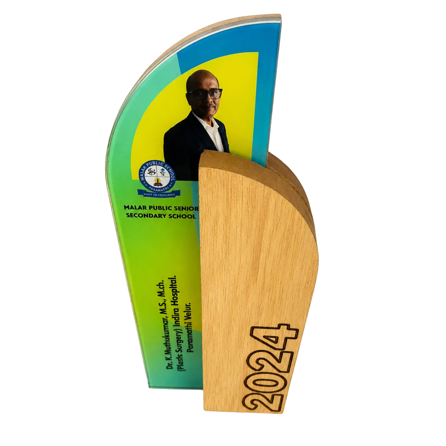 Chief guest memento for school annual-day and cultural programmes