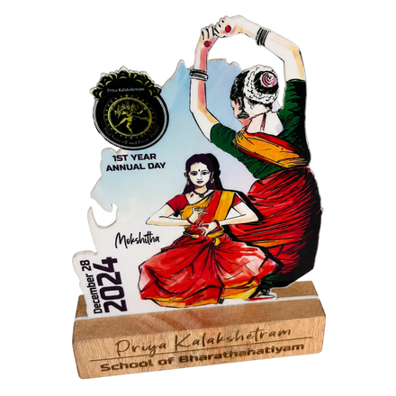Classical Dance Trophy | Best Dancer & Bharatanatyam Trophy