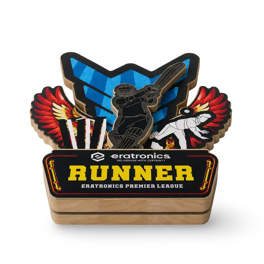 Cricket tournament trophy runner up bulk order club school corporate league India	