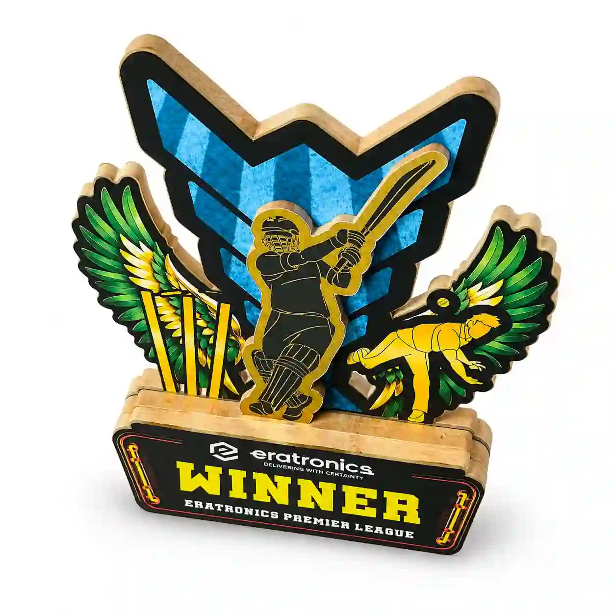 Cricket trophy tournament player of match team recognition India