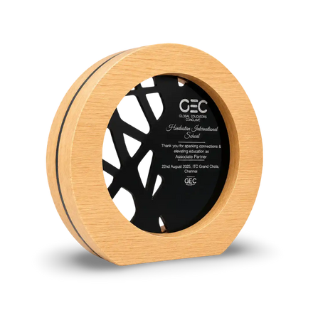 Eco-Friendly Personalised Corporate Award Trophy