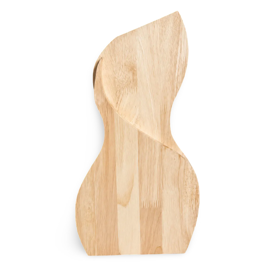 Custom engraved wooden trophy for corporate recognition orders