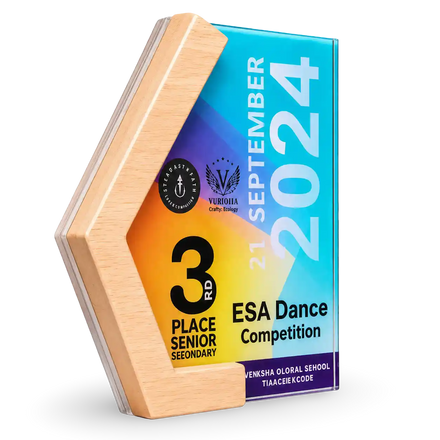Annual Day Dance Trophy – Custom Performance Award