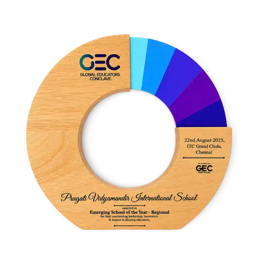 Eco-Friendly Wooden Corporate Trophy – Custom Award