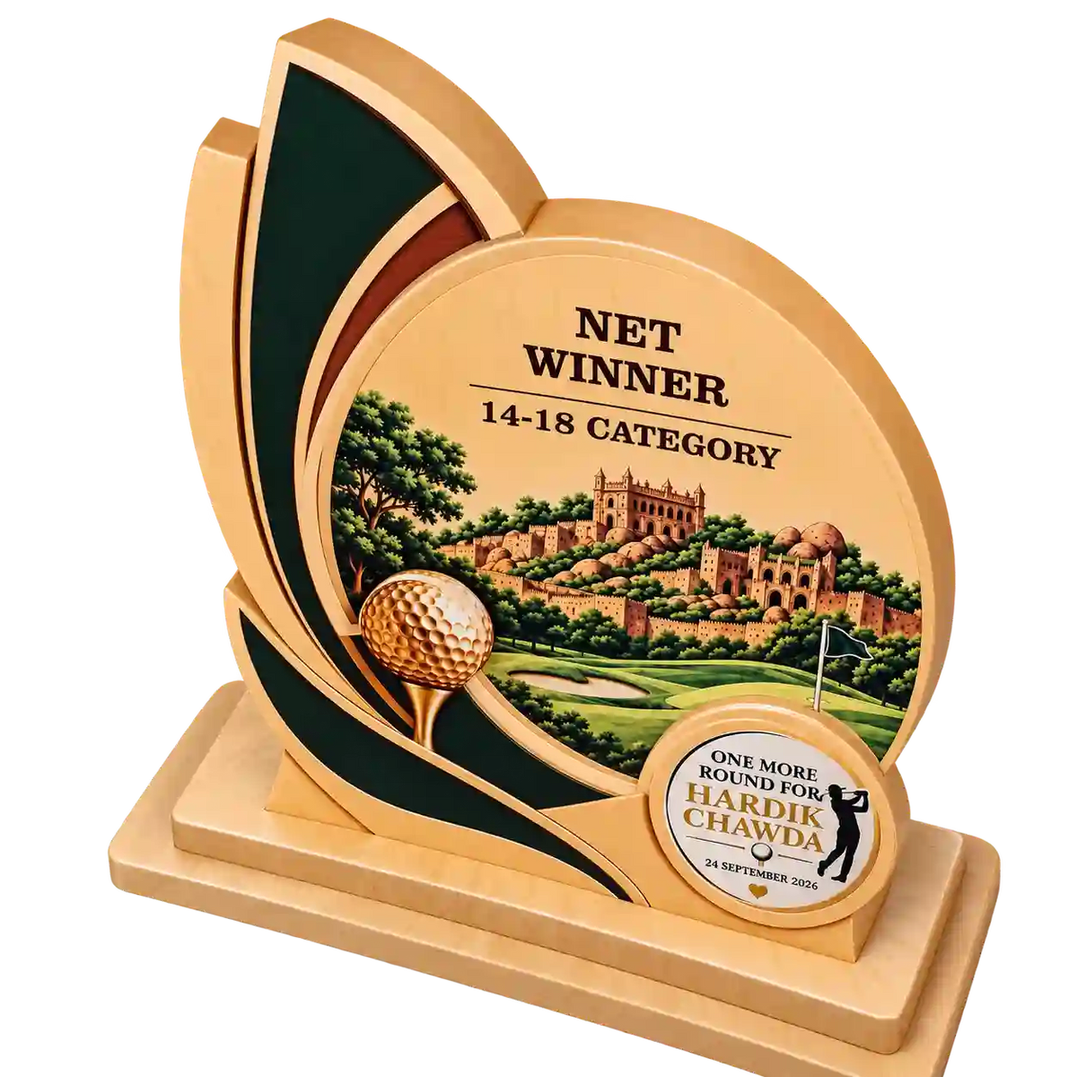 Golf Net Winner Trophy