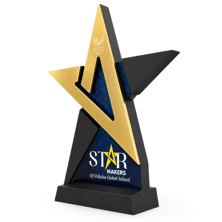 Eco-Friendly Corporate Award – Custom Engraved Trophy