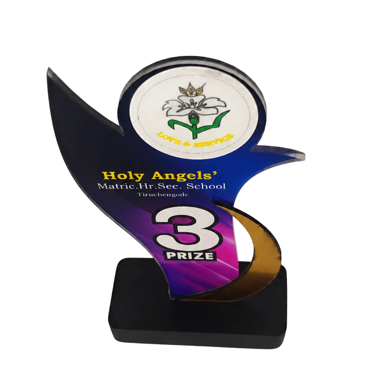 Modern dance competition trophy Tamil Nadu cultural event India