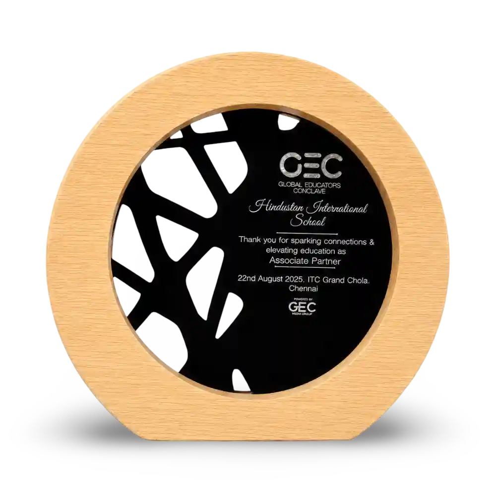 Eco-Friendly Personalised Corporate Award Trophy