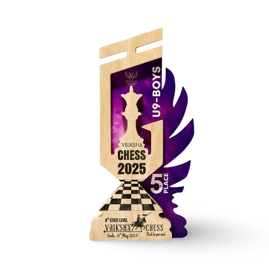 Queen chess trophy India – queen trophy custom chess award 