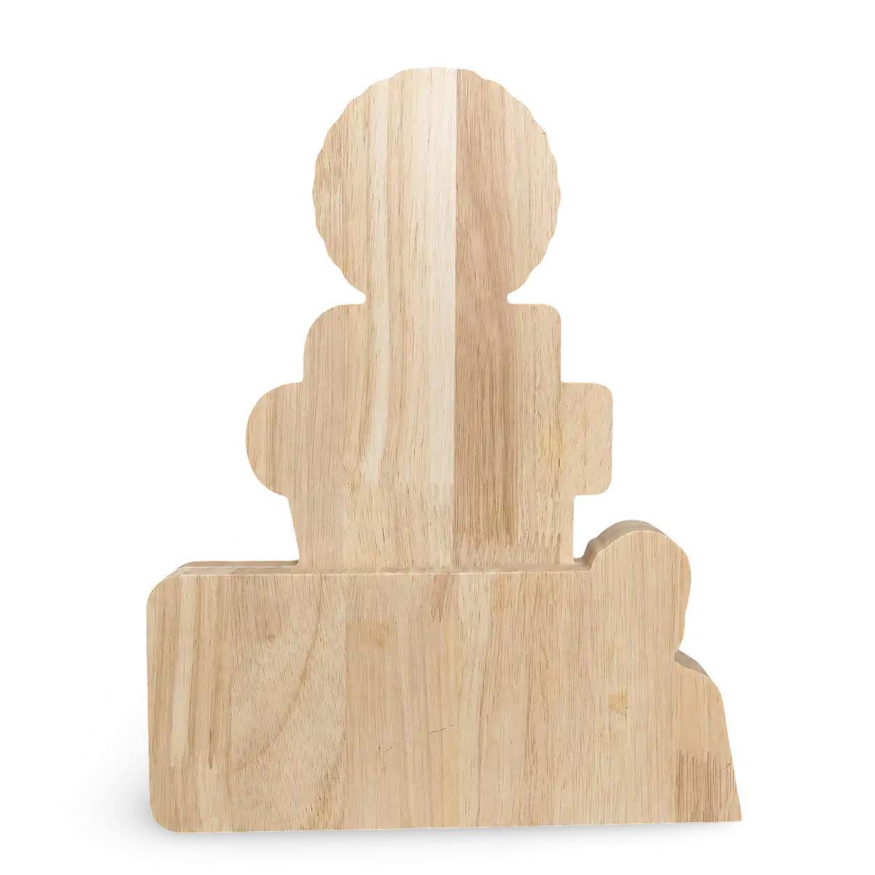 Wooden memento trophy Rotary club community service award custom engraved India	