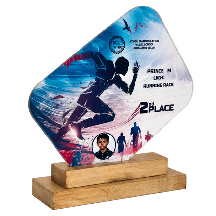 Running Race Trophy India – Sports Day Award & Athletics Trophy