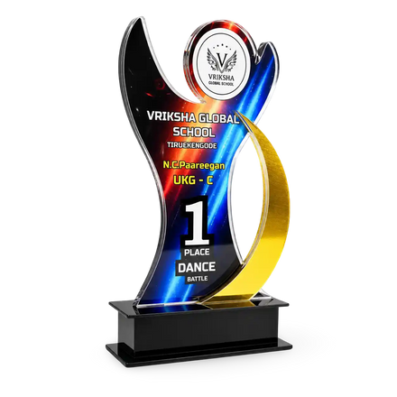 Dance Trophy | Customised Acrylic Award