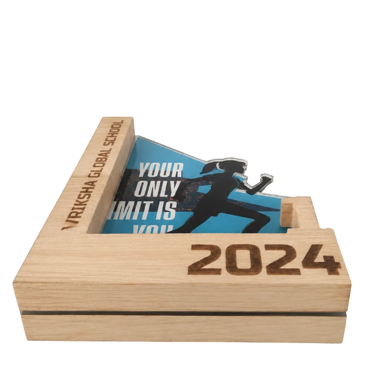 Sports day trophy 100m 200m sprint first place award India