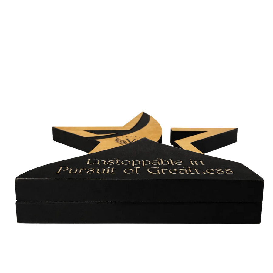 Employee performance trophy for HR and corporate award programmes