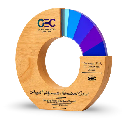 Eco-Friendly Wooden Corporate Trophy – Custom Award
