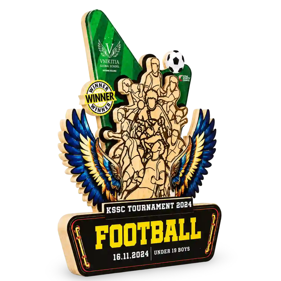 Tamil Nadu district and state football championship trophy