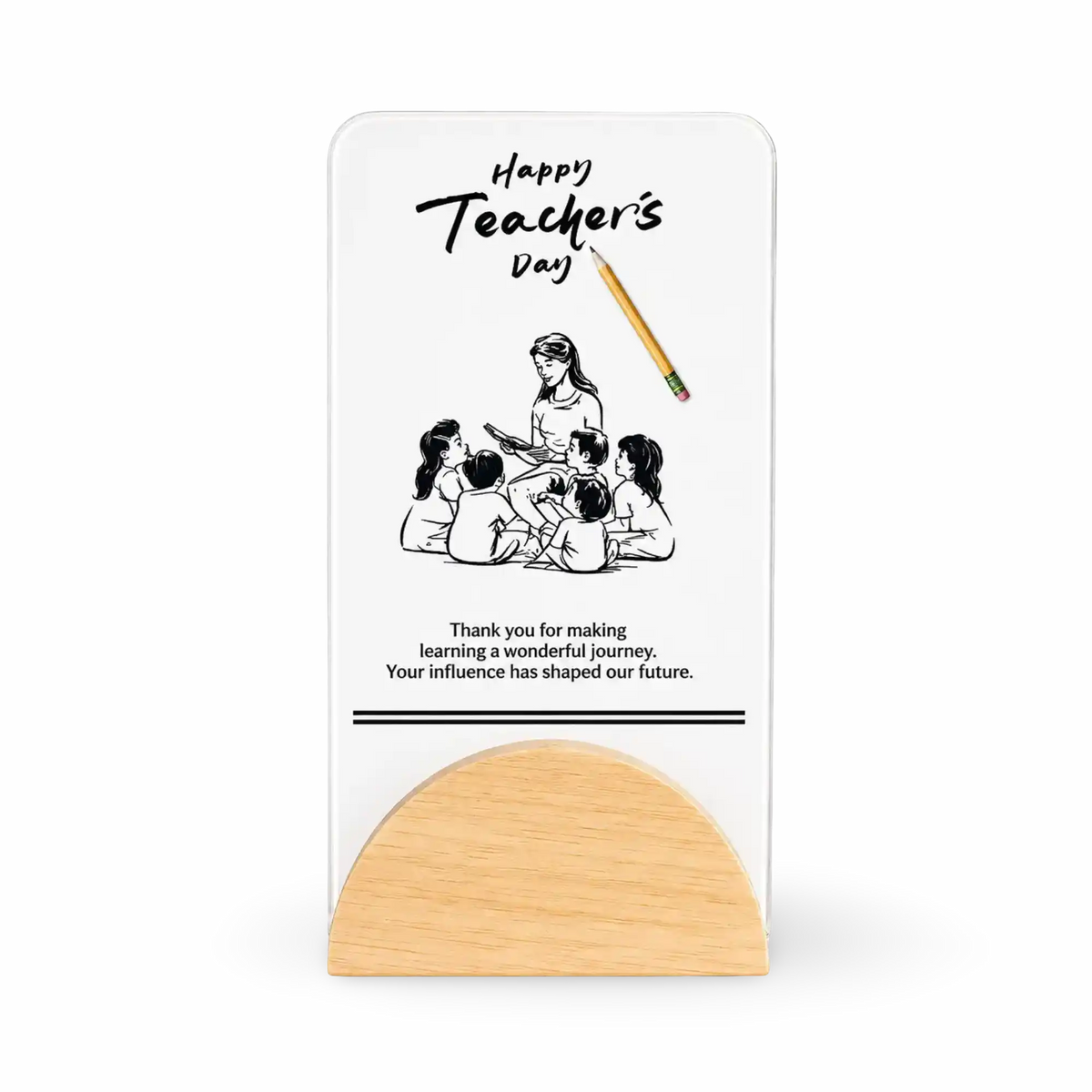 Teachers’ Day Trophy – Personalised Recognition | Tamil Nadu